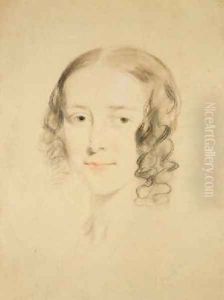 Portrait of Frances Dickens by Samuel Laurence