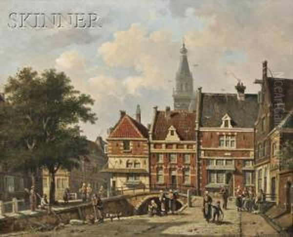 View Of The Zuiderspui In Enkhuizen - view 1