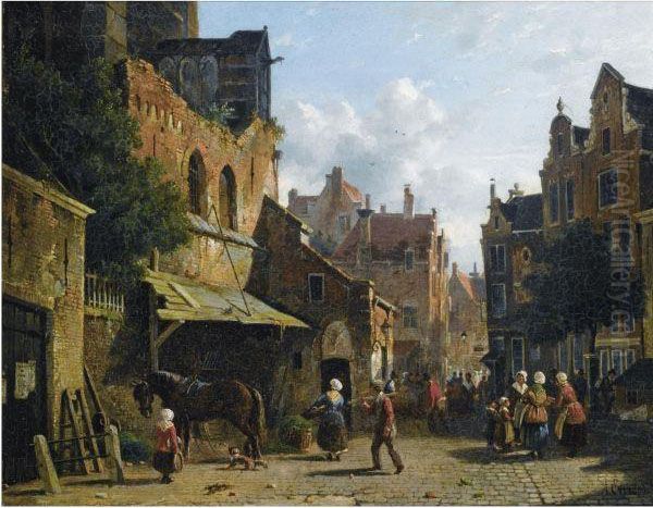 A Busy Town View - view 1