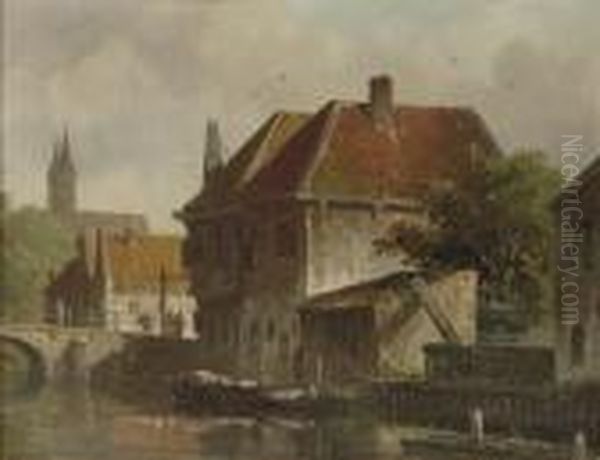 A Sunlit Town - view 1