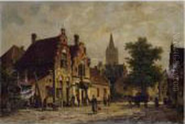 Dutch Street Scene - view 1