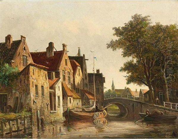 A View Of The Visbrug In Oudewater - view 1