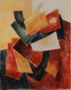 Abstrakte Komposition
Aquarell Auf Papier by Alexandra Alexandrov Exter