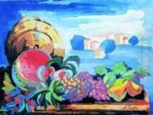Nature Morte A La Pasteque, Circa 1935