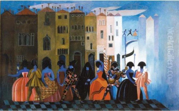 Venetian Masks - view 1