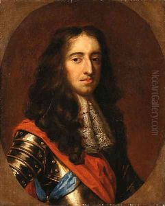 Portraits of William III and Queen Mary by Sir Peter Lely