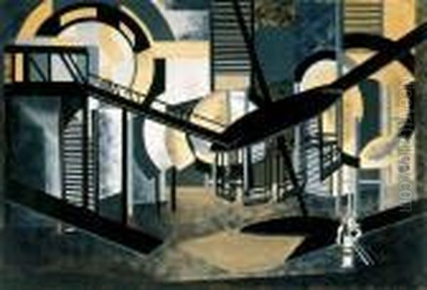 Set Design (entwurf Fur Ein Buhnenbild), 1922-1925 - view 1