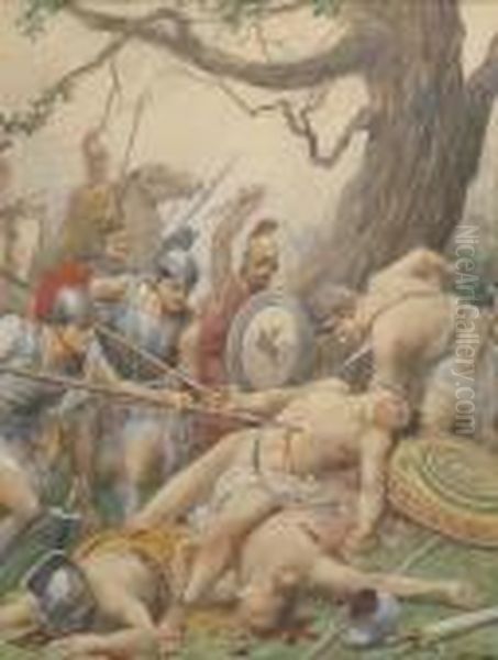 Morte Di Eurialo E Niso (eneide) - view 1