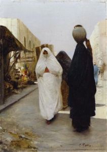 A Street In The Orient by Fabbio Fabbi