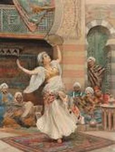The Tambourine Dancer by Fabbio Fabbi