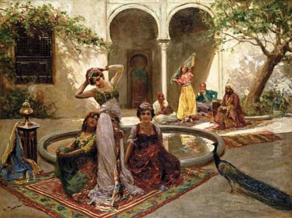 Divertissement Dans Un Patio Du Harem - view 1