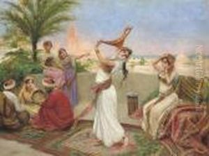 Raks Baladi On A Terrace In Egypt