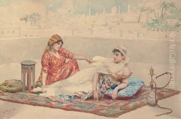 An Odalisque And Her Servant - view 1