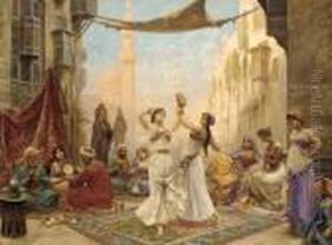 The Tambourine Dance by Fabbio Fabbi