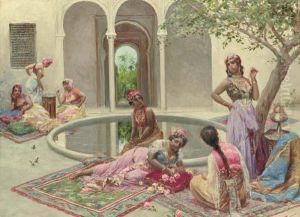 Afternoon In The Harem by Fabbio Fabbi