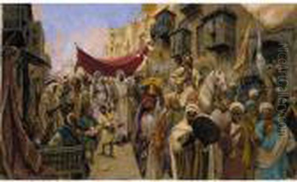An Oriental Procession - view 1