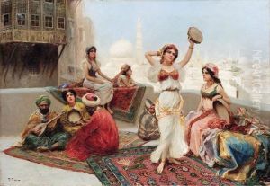 On The Terrace
Oil On Canvas by Fabbio Fabbi