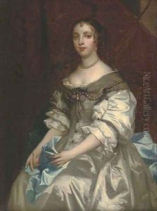Portrait of a lady, traditionally identified Elizabeth, Countess of Devonshire (1619-1689)