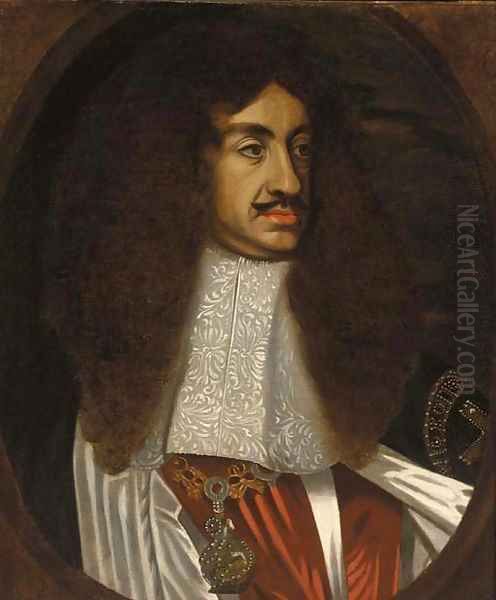 Portrait of Charles II (1630-1685) - view 1