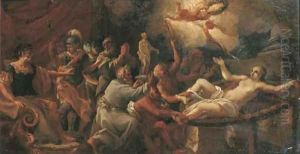 The Martyrdom of Saint Catherine by Filippo Lauri