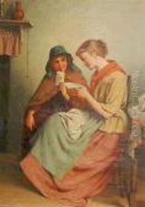The Love Letter by Thomas Faed