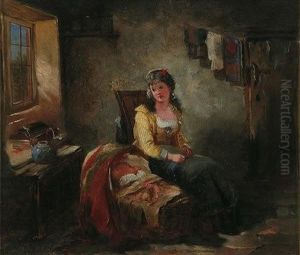 Domestic Happiness by Thomas Faed