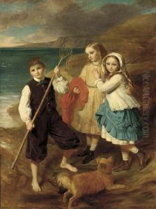 The Fishing Party by Thomas Faed