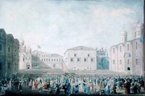 The Great Reception of Alexander I 1777-1825 in the Kremlin