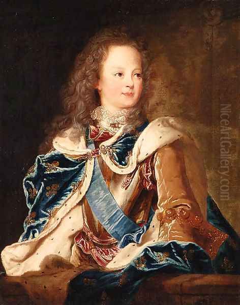 Portrait of the Dauphin, Louis, later King Louis XV of France (1710-1774) - view 1