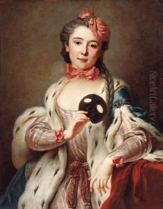 Portrait of a lady by Jean Baptiste van Loo
