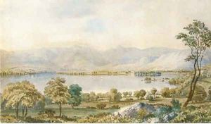View of Borrowdale and Derwentwater; and Lake Windermere