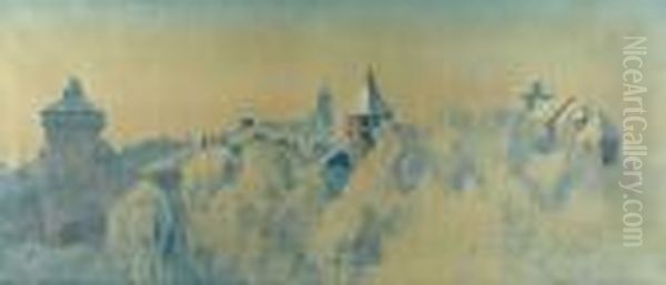 Krakow W Sniegu - view 1