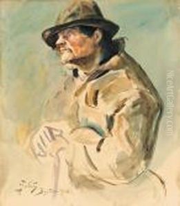 Male Portrait by Julian Falat