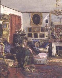 Interior Scene by G. A. Launay