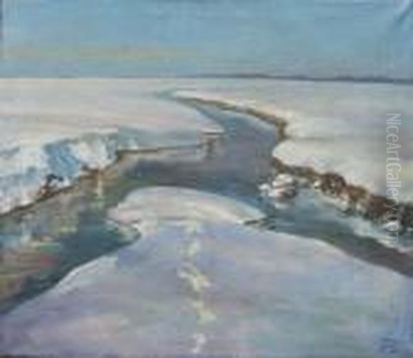 Pejzaz Zimowy Z Rzeka (1916) - view 1
