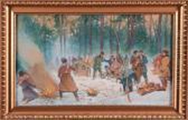 Na Polowaniu, 1884 R. - view 1