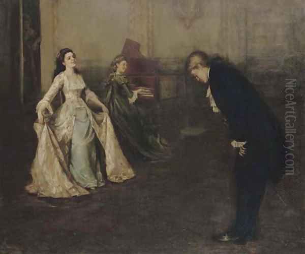 The favoured visitor - view 1