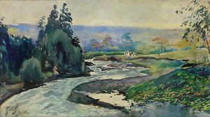 Pejzaz Z Bystrej Ok. 1920 R. Pejzaz Z Bystrej Ok. 1920 R.
