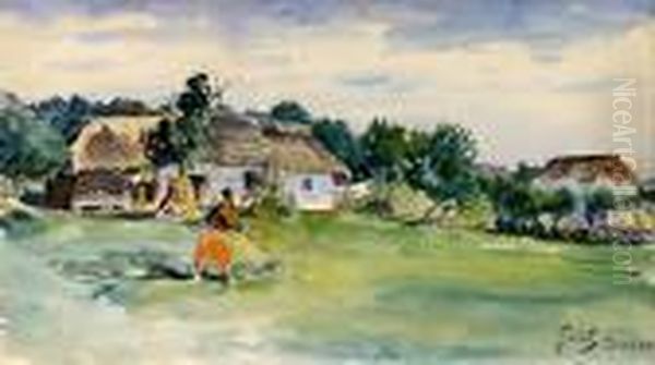 Sianokosy W Osieku, 1917 R. - view 1