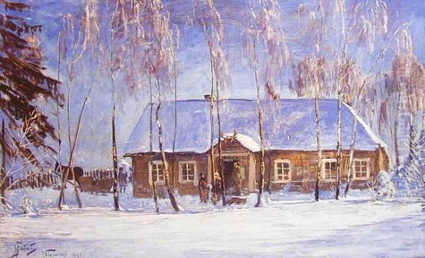 Lesniczowka W Nieswiezu, 1899 R. - view 1