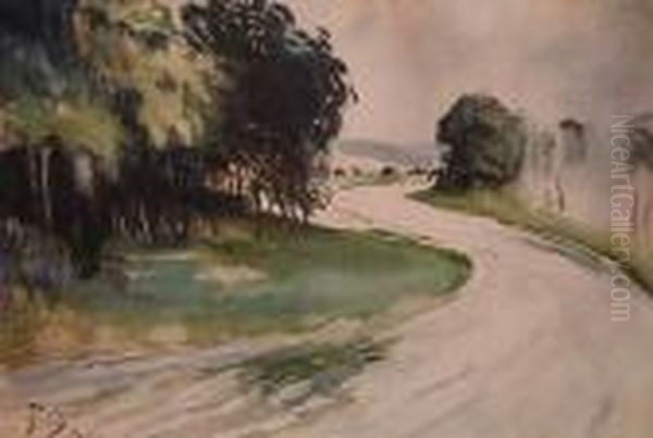 Wezbrana Rzeka, Ok. 1925 R. - view 1