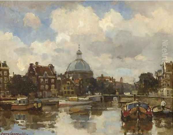 A view on the Lutherse kerk, Amsterdam - view 1