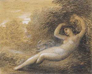 'l'ondine' by Ignace Henri Jean Fantin-Latour