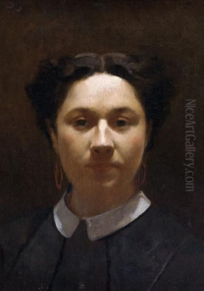Portrait De Victoria Dubourg, Femme D'henri Fantin Latour - view 1