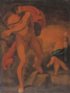Polyphemus with Galatea and Acis by Giovanni Lanfranco