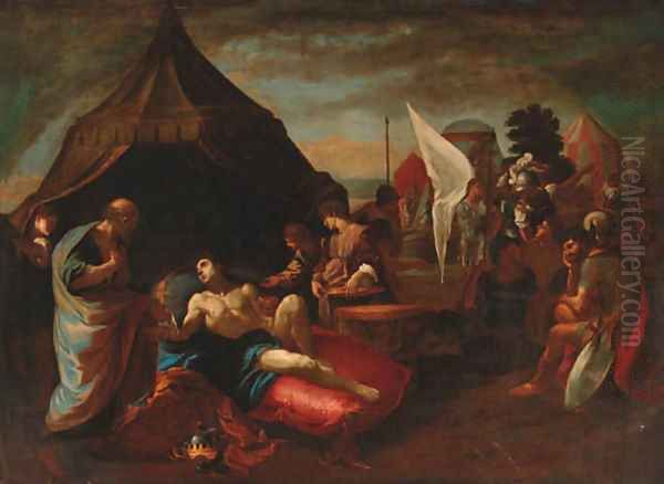 Alexander the Great and his physician Philip - view 1