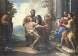 The Return of the Prodigal Son by Giovanni Lanfranco