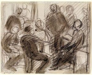 Nach Dem Tod Des Kunstlers In Seinem Atelier; Seiferheld Andcompany by Ignace Henri Jean Fantin-Latour