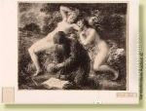 la Tentation De Saint Antoine by Ignace Henri Jean Fantin-Latour