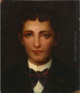 Autoportrait Presume De L'artiste A L'age De 14 Ans.